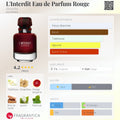 Inspiration L’INTERDIT ROUGE