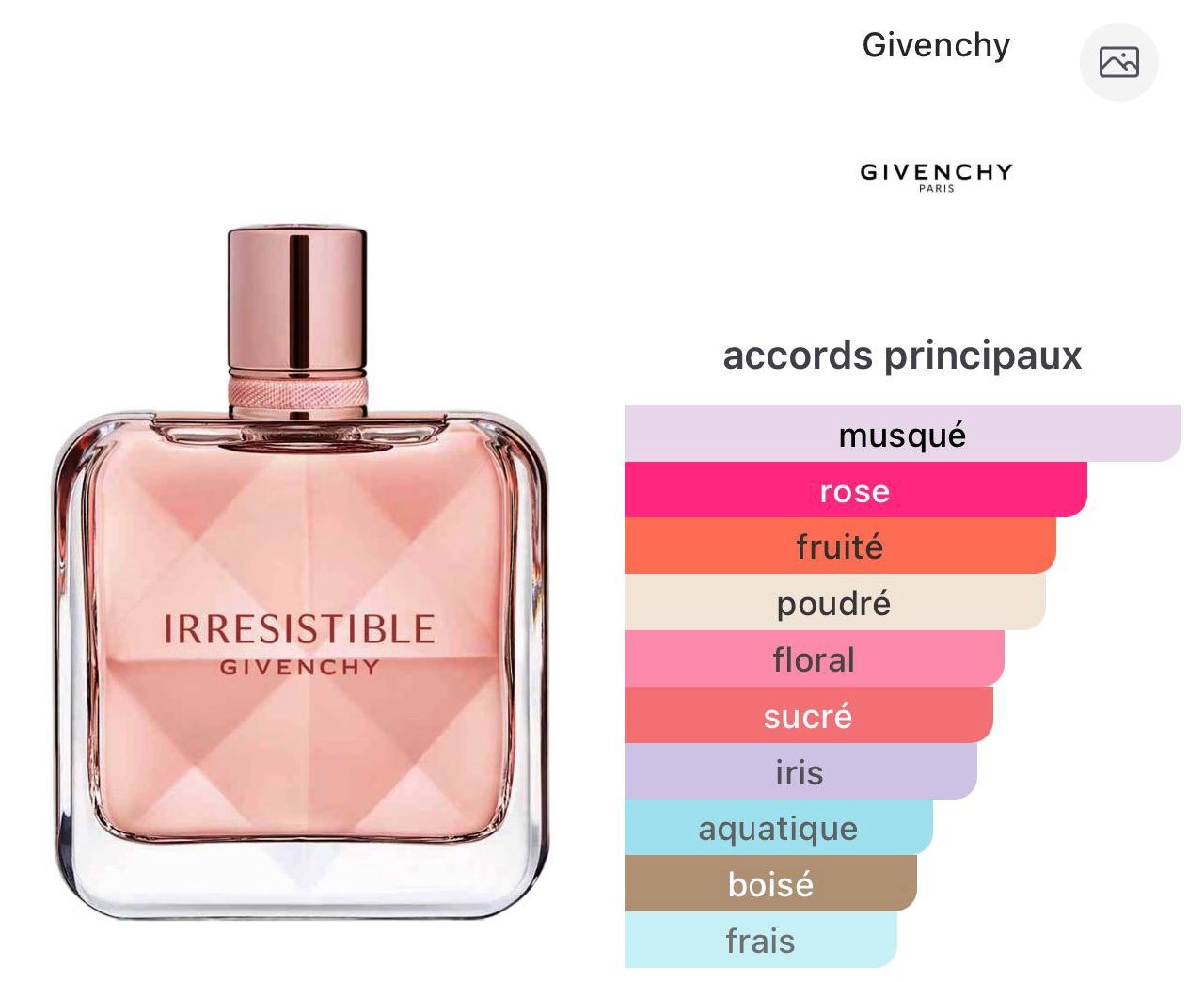 Inspired by IRRESISTIBLE Givenchy